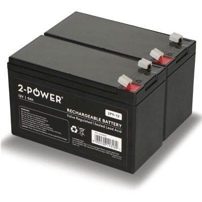 2-Power Replacement Battery Kit (Cells Only), USV Zubehör 2-Power Replacement Battery Kit (Cells Only), USV Zubehör