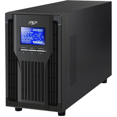 Fortron FSP USV Champ 1kVA TW-SCHUKO online 900W 3xSchuko (1000 VA, 900 W, Online-Doppelwandler USV), USV Fortron FSP USV Champ 1kVA TW-SCHUKO online 900W 3xSchuko (1000 VA, 900 W, Online-Doppelwandler USV), USV