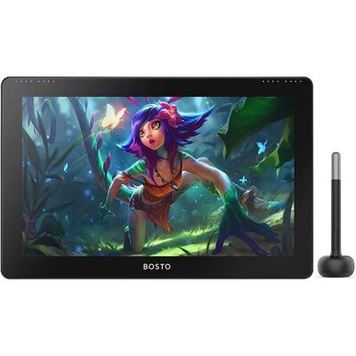 Bosto Graphic Tablet BT-16HDK (15.60", 5080 lpi), Grafiktablett, Schwarz Bosto Graphic Tablet BT-16HDK (15.60", 5080 lpi), Grafiktablett, Schwarz