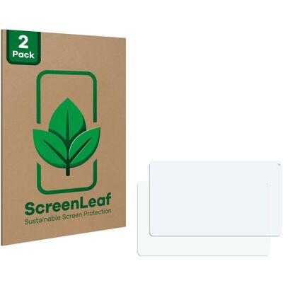 ScreenLeaf Schutzfolie nachhaltiger Displayschutz Display Schutz Folie Klar Transparent (2 Stk., Denver TAQ-10465), Tablet Schutzfolie ScreenLeaf Schutzfolie nachhaltiger Displayschutz Display Schutz Folie Klar Transparent (2 Stk., Denver TAQ-10465), Tablet Schutzfolie