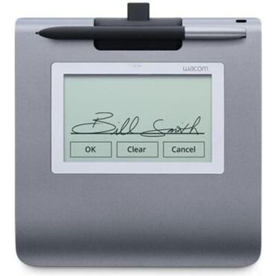 Wacom STU-430 (4.50", 2540 lpi), Grafiktablett, Grau, Silber Wacom STU-430 (4.50", 2540 lpi), Grafiktablett, Grau, Silber