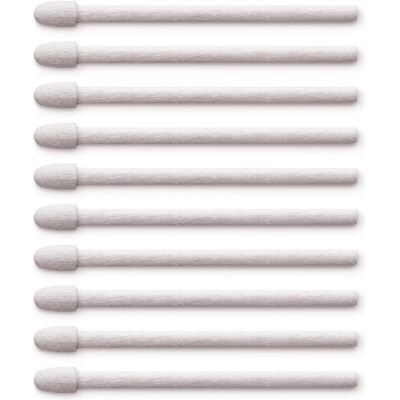 Wacom Pen Nibs Felt 10-pack, Stylus Zubehör, Weiss Wacom Pen Nibs Felt 10-pack, Stylus Zubehör, Weiss