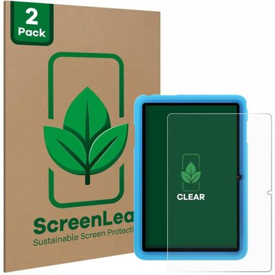 ScreenLeaf Schutzfolie nachhaltiger Displayschutz Display Schutz Folie Klar Transparent (2 Stk., Blackview Tab 8), Tablet Schutzfolie ScreenLeaf Schutzfolie nachhaltiger Displayschutz Display Schutz Folie Klar Transparent (2 Stk., Blackview Tab 8), Tablet Schutzfolie