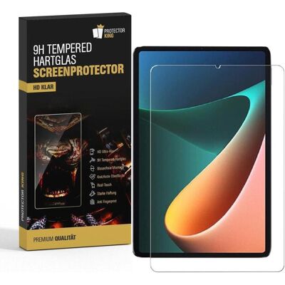 Protectorking 2x echtes Tempered 9H Panzerhartglas 3D KLAR (2 Stk., Xiaomi Mi Pad 5), Tablet Schutzfolie Protectorking 2x echtes Tempered 9H Panzerhartglas 3D KLAR (2 Stk., Xiaomi Mi Pad 5), Tablet Schutzfolie
