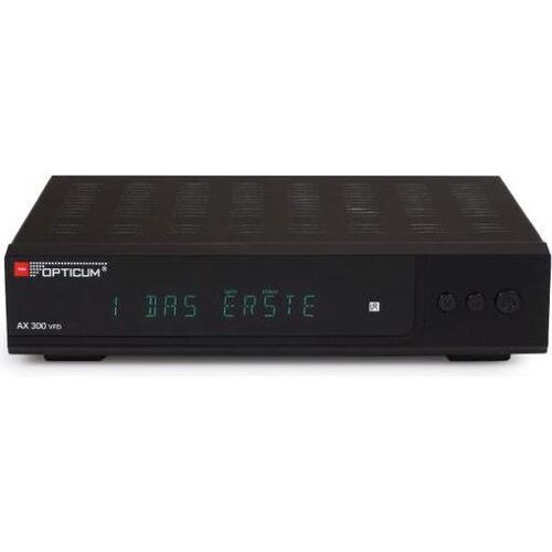 Opticum 30052-1 - Receiver, SAT, DVB-S2, HDTV, FTA (DVB-S2), TV Receiver, Schwarz