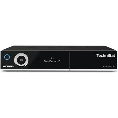 TechniSat Digit Isio S4 (DVB-S, DVB-S2, CI+-Schacht), TV Receiver, Schwarz TechniSat Digit Isio S4 (DVB-S, DVB-S2, CI+-Schacht), TV Receiver, Schwarz
