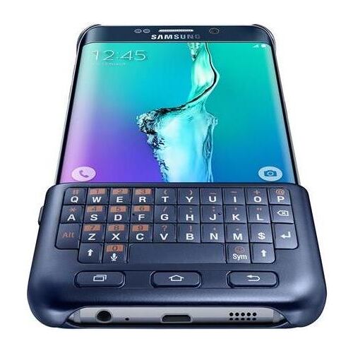 Samsung Keyboard Cover (DE, Galaxy S6 Edge), Tablet Tastatur, Schwarz