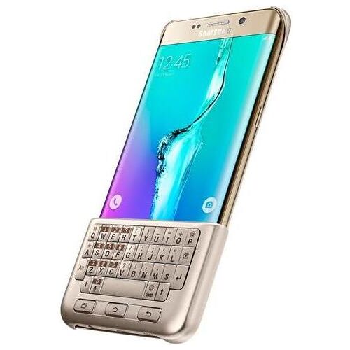 Samsung Keyboard Cover (DE, Galaxy S6 Edge+), Tablet Tastatur, Gold
