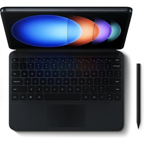 Touchpad Keyboard (US, Xiaomi Pad 6s Pro), Tablet Tastatur, Schwarz