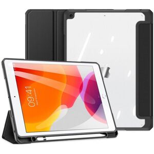 Dux Ducis Toby Series Leder Bookcover Hülle (Apple iPad 2019 (7. Gen), Apple iPad 2020 (8. Gen), Apple iPad 2021 (9. Gen)), Tablet Hülle, Schwarz Dux Ducis Toby Series Leder Bookcover Hülle (Apple iPad 2019 (7. Gen), Apple iPad 2020 (8. Gen), Apple iPad 2021 (9. Gen)), Tablet Hülle, Schwarz