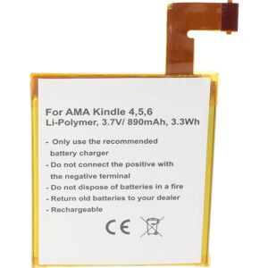 Amazon Akku Kindle 4, Kindle 4G, Kindle 5 und Kindle 6 Akku 515-1058-01, Smartphone Akku Amazon Akku Kindle 4, Kindle 4G, Kindle 5 und Kindle 6 Akku 515-1058-01, Smartphone Akku