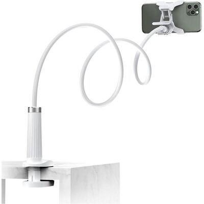 Ugreen Schwanenhals Desktop Telefonhalter, Smartphone Halterung, Weiss Ugreen Schwanenhals Desktop Telefonhalter, Smartphone Halterung, Weiss