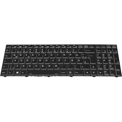Clevo 6-80-PC510-070-K, Notebook Ersatzteile, Schwarz Clevo 6-80-PC510-070-K, Notebook Ersatzteile, Schwarz