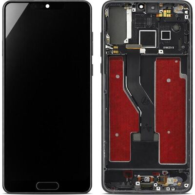 OEM Display (Hard-OLED) + Rahmen für Huawei P20 Pro, schwarz (Display, Huawei P20 Pro), Mobilgerät Ersatzteile, Schwarz OEM Display (Hard-OLED) + Rahmen für Huawei P20 Pro, schwarz (Display, Huawei P20 Pro), Mobilgerät Ersatzteile, Schwarz