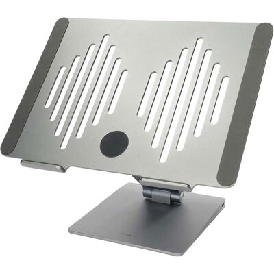 Nedis Notebook-Ständer Stromversorgung über USB 17 " Faltbar, Notebook Ständer, Silber Nedis Notebook-Ständer Stromversorgung über USB 17 " Faltbar, Notebook Ständer, Silber