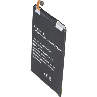 Google Nexus 6 - 3200mAh Akku - AccuCell Google Nexus 6 - 3200mAh Akku - AccuCell