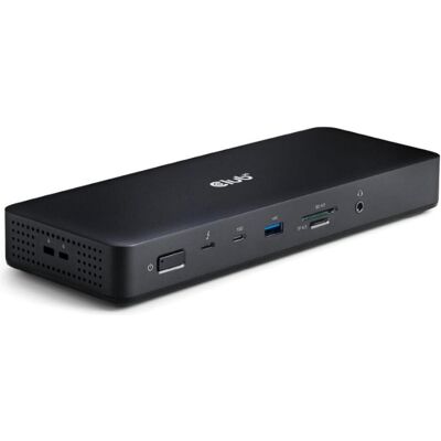 Club 3D Club3D Thunderbolt4 16-in-1 Dockingstation 4 Displays St/Bu retail (USB-C, 16 Ports), Dockingstation + USB Hub, Schwarz Club 3D Club3D Thunderbolt4 16-in-1 Dockingstation 4 Displays St/Bu retail (USB-C, 16 Ports), Dockingstation + USB Hub, Schwarz