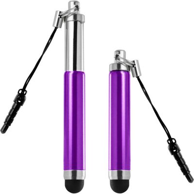 Avizar Universal violetter ausziehbarer Touchscreen Eingabestift – 3.5mm Klinkenstecker, Stylus, Violett Avizar Universal violetter ausziehbarer Touchscreen Eingabestift – 3.5mm Klinkenstecker, Stylus, Violett