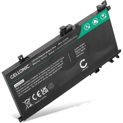 Cellonic Akku für HP Omen 15-AX, Pavilion 15-BC, 15T-AX, 15-DP, 15t-B, WASD Series (4380 mAh), Notebook Akku, Schwarz Cellonic Akku für HP Omen 15-AX, Pavilion 15-BC, 15T-AX, 15-DP, 15t-B, WASD Series (4380 mAh), Notebook Akku, Schwarz