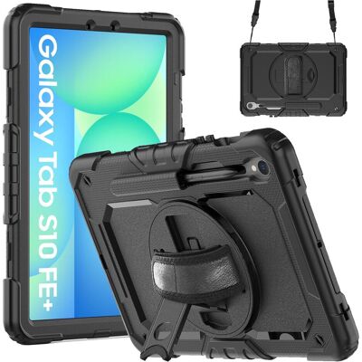 Just in Case Galaxy Tab S10 FE Plus Schockfestes Gehäuse (Samsung Galaxy Tab S10 FE+), Tablet Hülle, Schwarz Just in Case Galaxy Tab S10 FE Plus Schockfestes Gehäuse (Samsung Galaxy Tab S10 FE+), Tablet Hülle, Schwarz