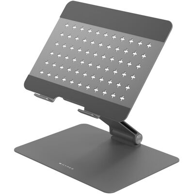 Hyper HyperSpace Flex Laptop Stand - Grey, Notebook Ständer, Silber, Grau Hyper HyperSpace Flex Laptop Stand - Grey, Notebook Ständer, Silber, Grau
