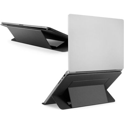 Spigen - Laptop Holder LD201-S7 (AMP11116) - Foldable Type, Slim Fold - Black, Notebook Ständer, Schwarz Spigen - Laptop Holder LD201-S7 (AMP11116) - Foldable Type, Slim Fold - Black, Notebook Ständer, Schwarz