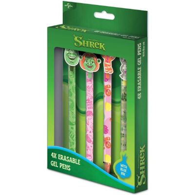 Pyramid SHREK - 4 Stylos à Gel Effaçable Head Topper, Stylus Zubehör Pyramid SHREK - 4 Stylos à Gel Effaçable Head Topper, Stylus Zubehör