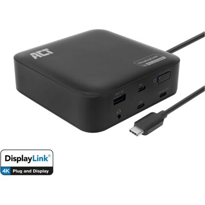 ACT ACT7150 USB-C Dockingstation - 2x 4K Monitore ACT ACT7150 USB-C Dockingstation - 2x 4K Monitore