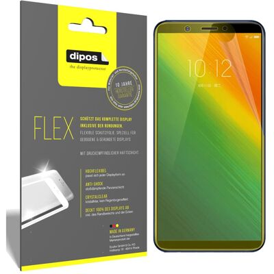 Dipos Displayschutzfolie Full-Cover 3D (Lenovo K5 Note (2018)), Smartphone Schutzfolie, Transparent Dipos Displayschutzfolie Full-Cover 3D (Lenovo K5 Note (2018)), Smartphone Schutzfolie, Transparent