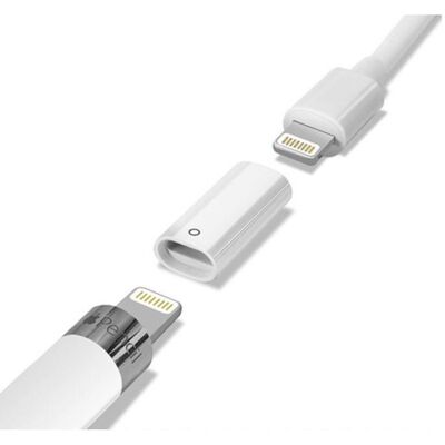 Apple Pencil Lightning Charger Adapter, Stylus Zubehör, Weiss Apple Pencil Lightning Charger Adapter, Stylus Zubehör, Weiss