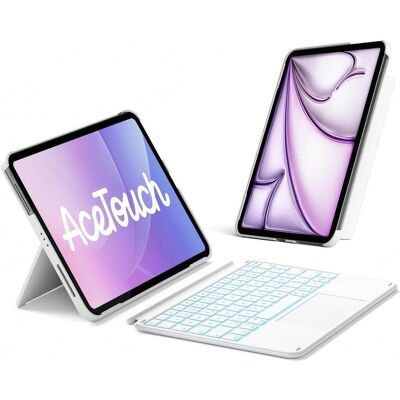 Inateck KB04122-RGB (DE), Tablet Tastatur, Weiss Inateck KB04122-RGB (DE), Tablet Tastatur, Weiss