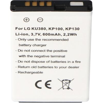 Akku KU380, KP100, LGIP-430A, 0093301, Smartphone Akku Akku KU380, KP100, LGIP-430A, 0093301, Smartphone Akku
