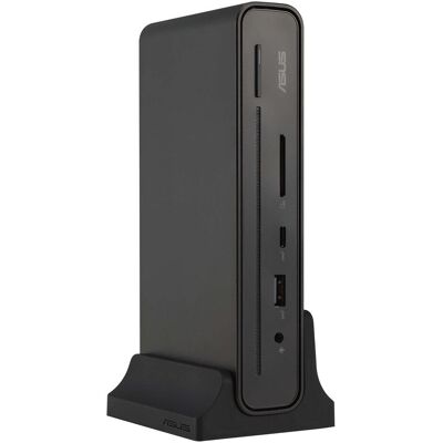 Asus DC300 (USB-C, 10 Ports), Dockingstation + USB Hub, Schwarz Asus DC300 (USB-C, 10 Ports), Dockingstation + USB Hub, Schwarz