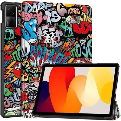 Techsuit - FoldPro - Xiaomi Redmi Pad SE 11 - Urban Vibe (Xiaomi Redmi Pad SE), Tablet Hülle, Mehrfarbig Techsuit - FoldPro - Xiaomi Redmi Pad SE 11 - Urban Vibe (Xiaomi Redmi Pad SE), Tablet Hülle, Mehrfarbig