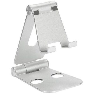 We-Vibe WE Support universel pour smartphone : en aluminium - pliable et angle ajustable, Smartphone Halterung, Silber We-Vibe WE Support universel pour smartphone : en aluminium - pliable et angle ajustable, Smartphone Halterung, Silber