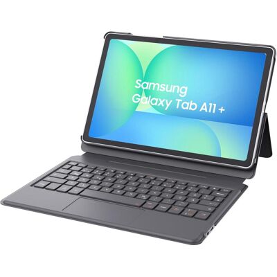 Keyboard Cover with TouchPad (DE, Samsung Galaxy Tab A11+), Tablet Tastatur, Schwarz Keyboard Cover with TouchPad (DE, Samsung Galaxy Tab A11+), Tablet Tastatur, Schwarz