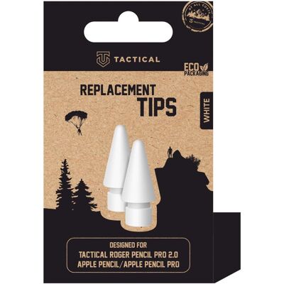 Tactical Ersatzspitzen für Roger Pencil Pro 2.0, weiss, Stylus Zubehör, Weiss Tactical Ersatzspitzen für Roger Pencil Pro 2.0, weiss, Stylus Zubehör, Weiss