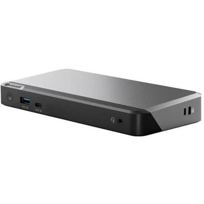 Alogic USB-C Dual 4k Docking (USB-C, 4 Ports), Dockingstation + USB Hub, Grau, Schwarz Alogic USB-C Dual 4k Docking (USB-C, 4 Ports), Dockingstation + USB Hub, Grau, Schwarz