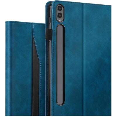 Avizar Klapphülle für Galaxy Tab S11 Ultra mit verstellbarem Ständer (Samsung Galaxy Tab S11 Ultra), Tablet Hülle, Blau Avizar Klapphülle für Galaxy Tab S11 Ultra mit verstellbarem Ständer (Samsung Galaxy Tab S11 Ultra), Tablet Hülle, Blau