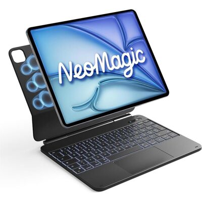 Inateck N0073 (DE, Apple iPad Air 13 2024, Apple iPad Pro 12.9 2015), Tablet Tastatur, Schwarz Inateck N0073 (DE, Apple iPad Air 13 2024, Apple iPad Pro 12.9 2015), Tablet Tastatur, Schwarz