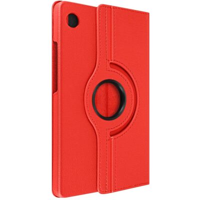 Samsung Galaxy Tab A9 Rote Hülle - 360° Drehbar Samsung Galaxy Tab A9 Rote Hülle - 360° Drehbar