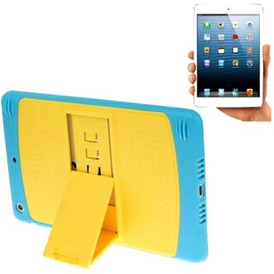 König Design Ständer Aufsteller Hard Case für Apple iPad mini / iPad mini 2 Retina gelb/blau (Apple iPad mini 2012), Tablet Hülle, Blau, Mehrfarbig, Gelb König Design Ständer Aufsteller Hard Case für Apple iPad mini / iPad mini 2 Retina gelb/blau (Apple iPad mini 2012), Tablet Hülle, Blau, Mehrfarbig, Gelb
