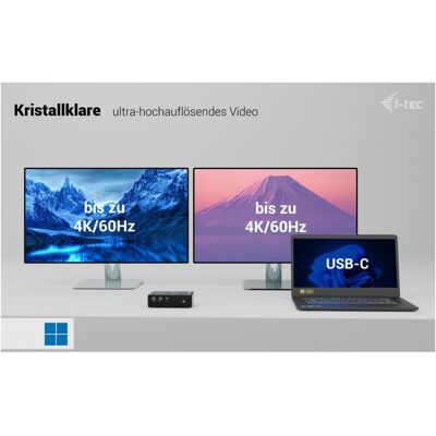 i-tec Thunderbolt 5 Quattro, Dockingstation + USB Hub, Schwarz i-tec Thunderbolt 5 Quattro, Dockingstation + USB Hub, Schwarz