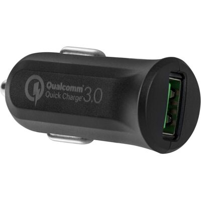 Avacom CarMAX nabÃjeÄka do auta s Qualcomm Quick Charge 3.0, Äerná, Auto Adapter, Schwarz Avacom CarMAX nabÃjeÄka do auta s Qualcomm Quick Charge 3.0, Äerná, Auto Adapter, Schwarz
