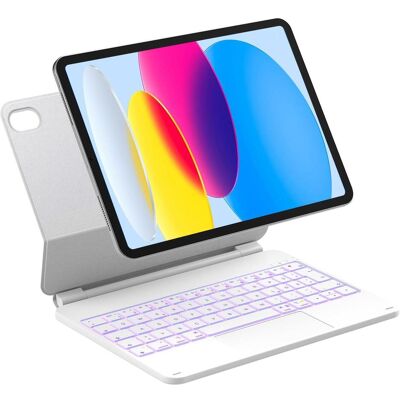 Inateck KB09119 (DE, Apple iPad 2022 (10. Gen), Apple iPad 2025 (11. Gen)), Tablet Tastatur, Weiss Inateck KB09119 (DE, Apple iPad 2022 (10. Gen), Apple iPad 2025 (11. Gen)), Tablet Tastatur, Weiss