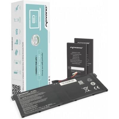 Movano Bateria AP16M5J do Acer Aspire 3 A314 A315 A317 - 4800 mAh (36 Wh), Notebook Akku Movano Bateria AP16M5J do Acer Aspire 3 A314 A315 A317 - 4800 mAh (36 Wh), Notebook Akku