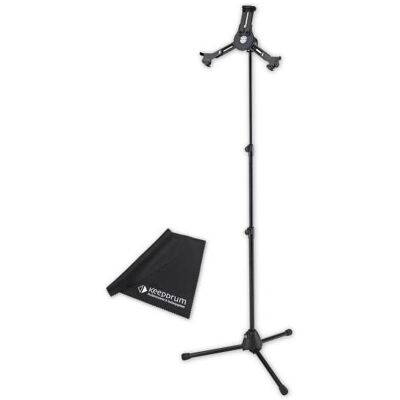 K&M K-M Tablet-PC-Stativ 19793 Tablet-Halter 10-16 Zoll mit Tuch, Tablet Halterung, Schwarz K&M K-M Tablet-PC-Stativ 19793 Tablet-Halter 10-16 Zoll mit Tuch, Tablet Halterung, Schwarz
