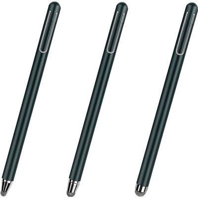 Cazy 3x Universeller Stylus-Stift / Stylus-Stift für Tablets, Touchscreen-kompatibel, Hochwertiges, Stylus, Schwarz Cazy 3x Universeller Stylus-Stift / Stylus-Stift für Tablets, Touchscreen-kompatibel, Hochwertiges, Stylus, Schwarz
