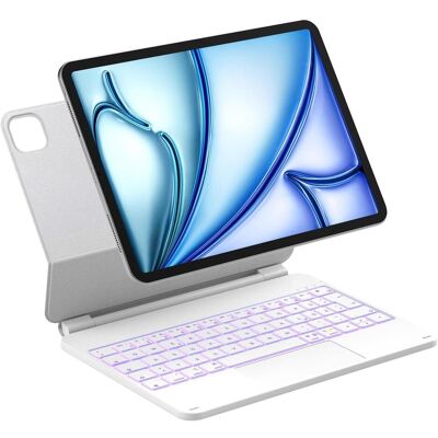 Inateck KB09119 (DE, Apple iPad Air 11 2024, Apple iPad Air 11 2025, Apple iPad Air 11 2026, Apple iPad Air 2020, Apple iPad Air 2022, Apple iPad Pro 11 2018, Apple iPad Pro 11 2020, Apple iPad Pro 11 2021, Apple iPad Pro 11 2022), Tablet Tastatur, Weiss Inateck KB09119 (DE, Apple iPad Air 11 2024, Apple iPad Air 11 2025, Apple iPad Air 11 2026, Apple iPad Air 2020, Apple iPad Air 2022, Apple iPad Pro 11 2018, Apple iPad Pro 11 2020, Apple iPad Pro 11 2021, Apple iPad Pro 11 2022), Tablet Tastatur, Weiss