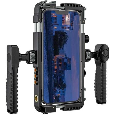 4smarts Universelles Smartphone-Video-Rig, Weiteres Smartphone Zubehör, Schwarz 4smarts Universelles Smartphone-Video-Rig, Weiteres Smartphone Zubehör, Schwarz